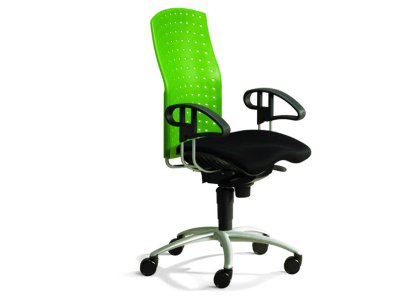 zielone krzesło biurowe